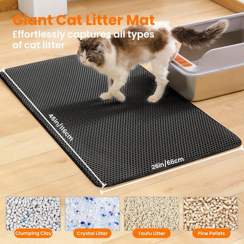 Double Layer Honeycomb Litter Trapping Mat